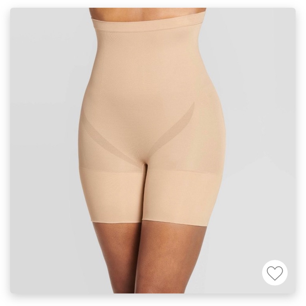 NWT Jockey Generation™ Women's Slimming High-Waist Shorts size XL beige